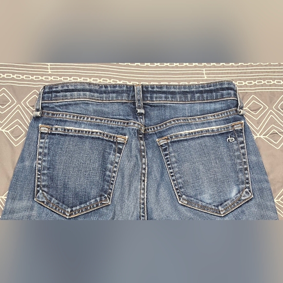 Rag & Bone Dre Low Rise Slim Boyfriend Fit Jeans Size 23 - Picture 4 of 8